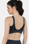 Zelocity Quick Dry Sports Bra With Removable Padding - Dark Slate — thumbnail 2